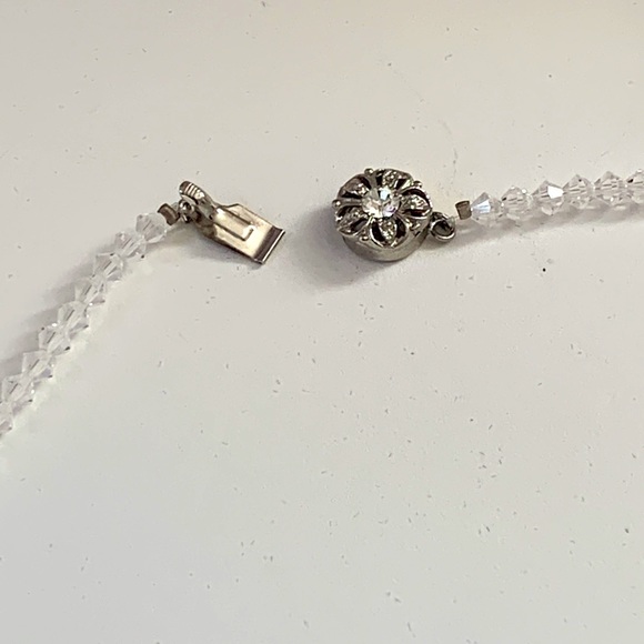 Handmade Swarovski Crystal princess necklace - Picture 5 of 6